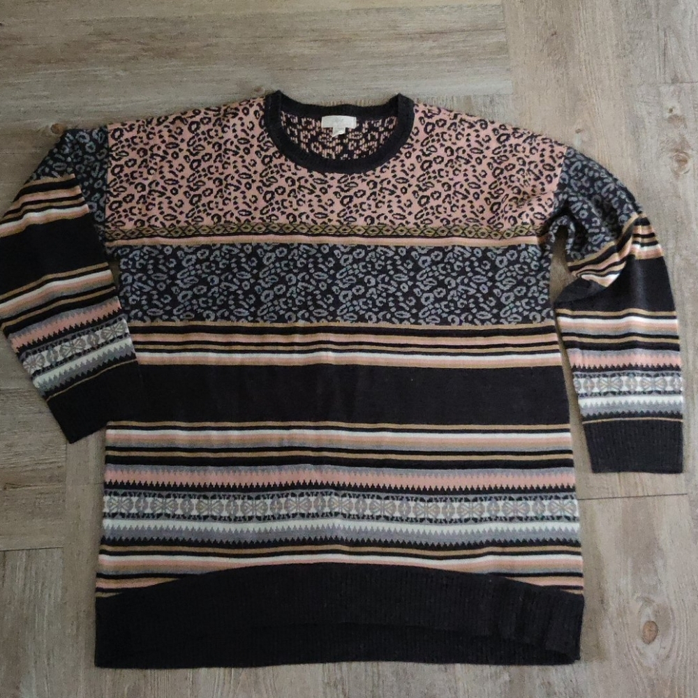 Cupid Blush tunic sweater in XL